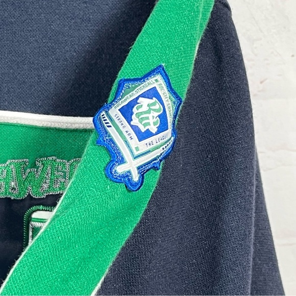 Vintage RocaWear Full Zip Sweatshirt Mens Size XL Gray Embroidered Logo Pockets - Picture 12 of 14